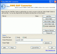 DWG to DXF Convert screenshot